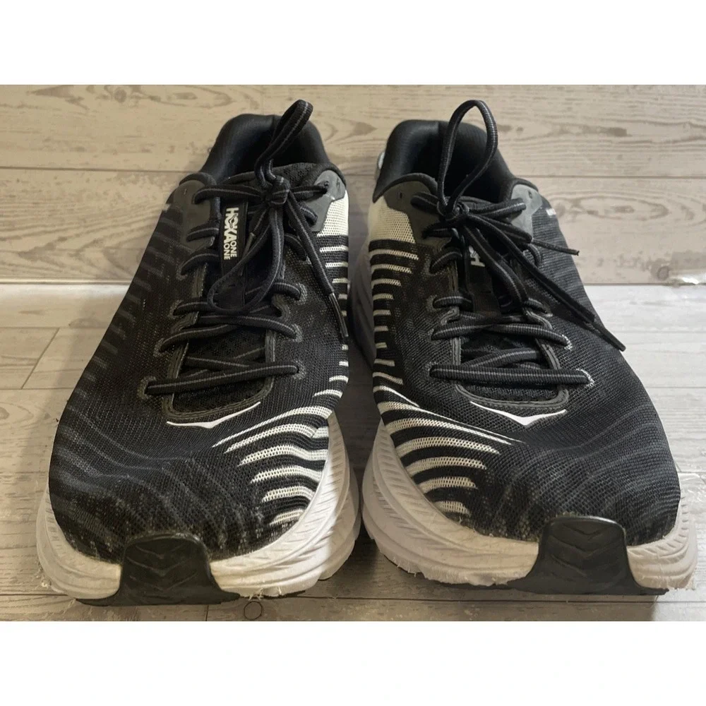 Hoka‎ One One Rincon 1102874 Mens Black Running Shoes Sneaker Mens Size 13